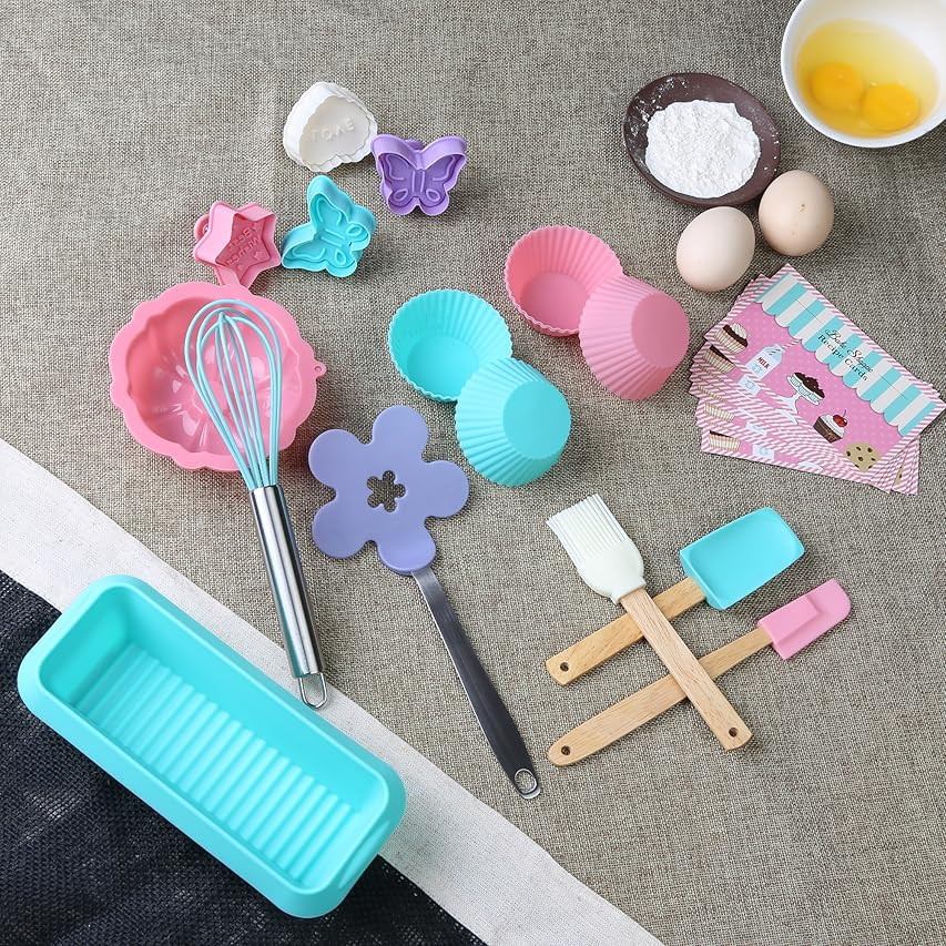 Morfakit Complete Cake Baking Set Bakery Tools for Beginner Adults Baking sheets bakeware sets bakin | Amazon (US)