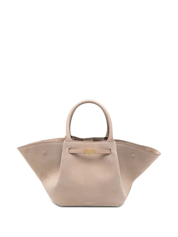 DeMellier Suede Top Tote Bag | Neutrals | FARFETCH UK | Farfetch Global