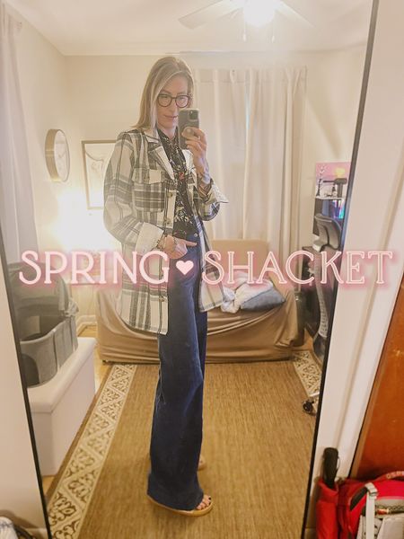 Spring jacket options. My shacket is old and from Simply Tall. My wide leg pants are also old and from Jcrew. Sandals are new and from Dolce Vita. I’ve linked up some great spring jacket options available in tall and extra long inseam wide leg pants to my LTK 
Gap, Free People, Old Navy,

#LTKSeasonal #LTKmidsize #LTKFestival