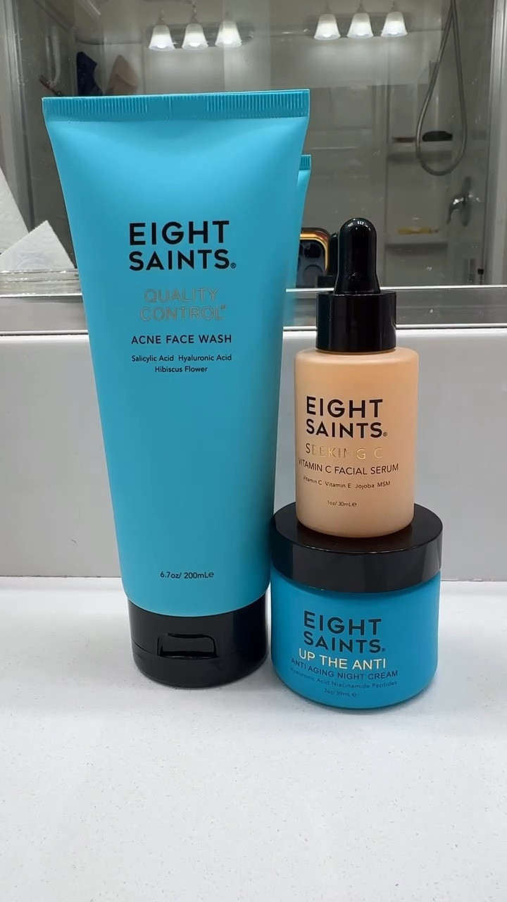 Comment “LINK” below or click my bio link! 💕

My simple 3-step skincare routine for clear, glowy skin ✨ Cleanse with salicylic acid, brighten with vitamin C, then lock it in with a peptide night cream. Acne control + glow + anti-aging in one lineup. Such an easy Amazon find for everyday skin goals!

#amazonfinds
#SkincareRoutine
#GlowingSkin

eight saints skincare acne face wash vitamin c serum anti aging night cream salicylic acid cleanser hyaluronic acid brightening serum peptides moisturizer niacinamide cream glow skin routine amazon beauty finds clear skin routine skincare essentials