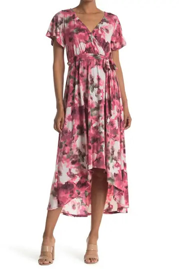 Waist Tie Wrap Maxi Dress | Nordstrom Rack