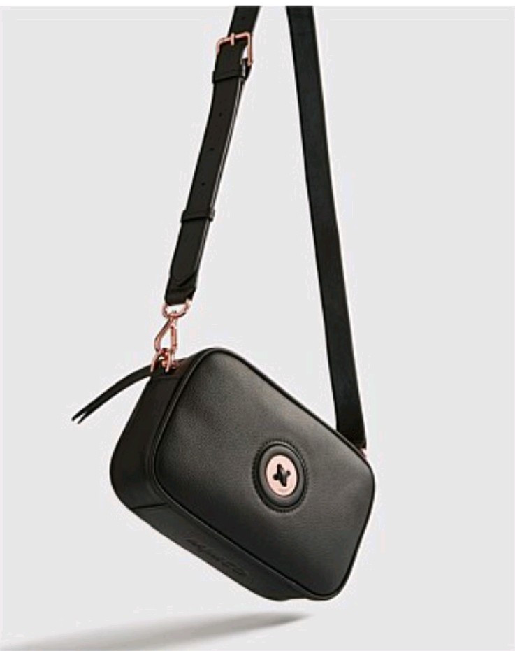 Mimco Mim-Mazing Camera Cross Body Bag - Rose Gold/Black | eBay AU