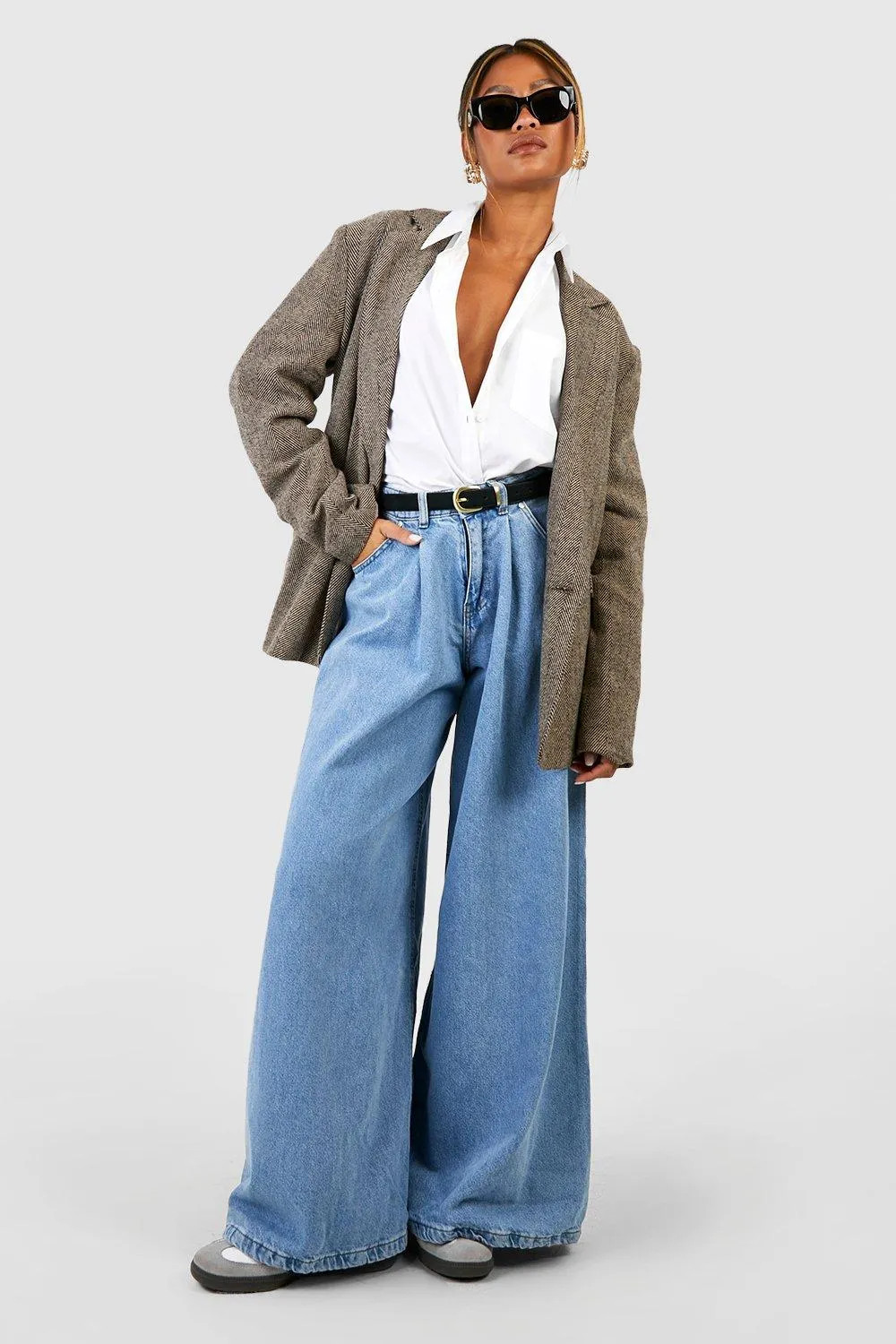 Jeans | Extreme Wide Leg Jeans | boohoo | Boohoo.com (UK & IE)