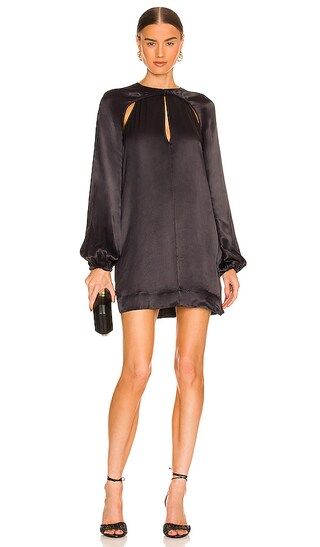 Alana Mini Dress in Black | Revolve Clothing (Global)