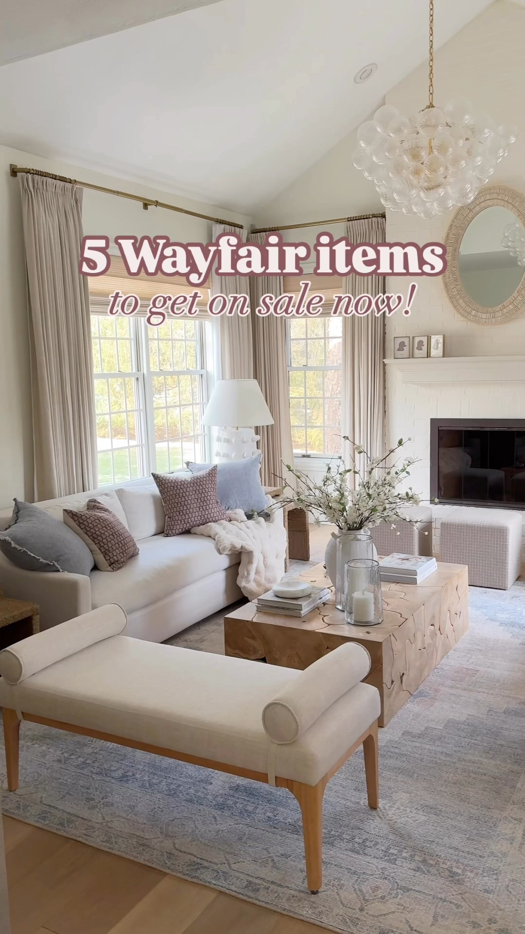 Five pieces from @wayfair that you won’t want to miss, and they’re all on sale now! #ad #wayfairpartner #wayfair

#LTKSpringSale #LTKSeasonal #LTKHome