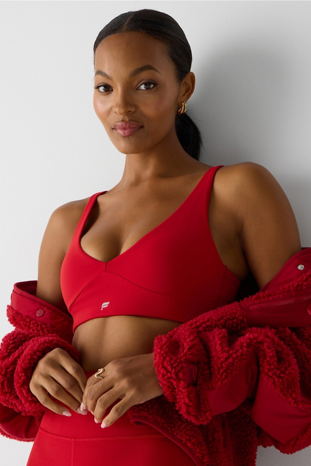 PureLuxe Longline Low Impact Bra | Fabletics