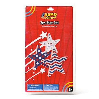 Build and Grow 3pc Stars and Stripes Set Kid's Project Kit | Lowe's