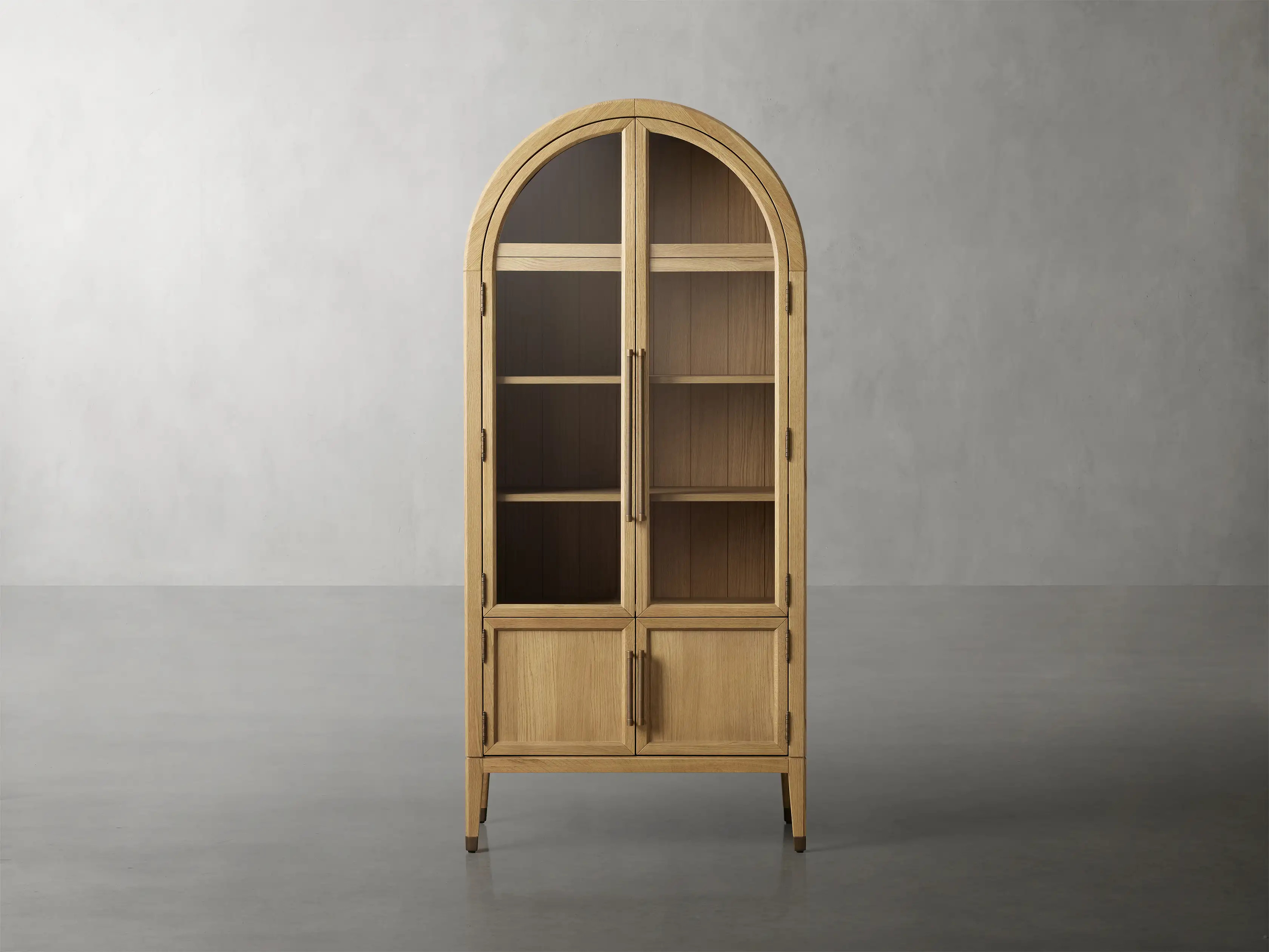 Hattie Glass Cabinet | Arhaus
