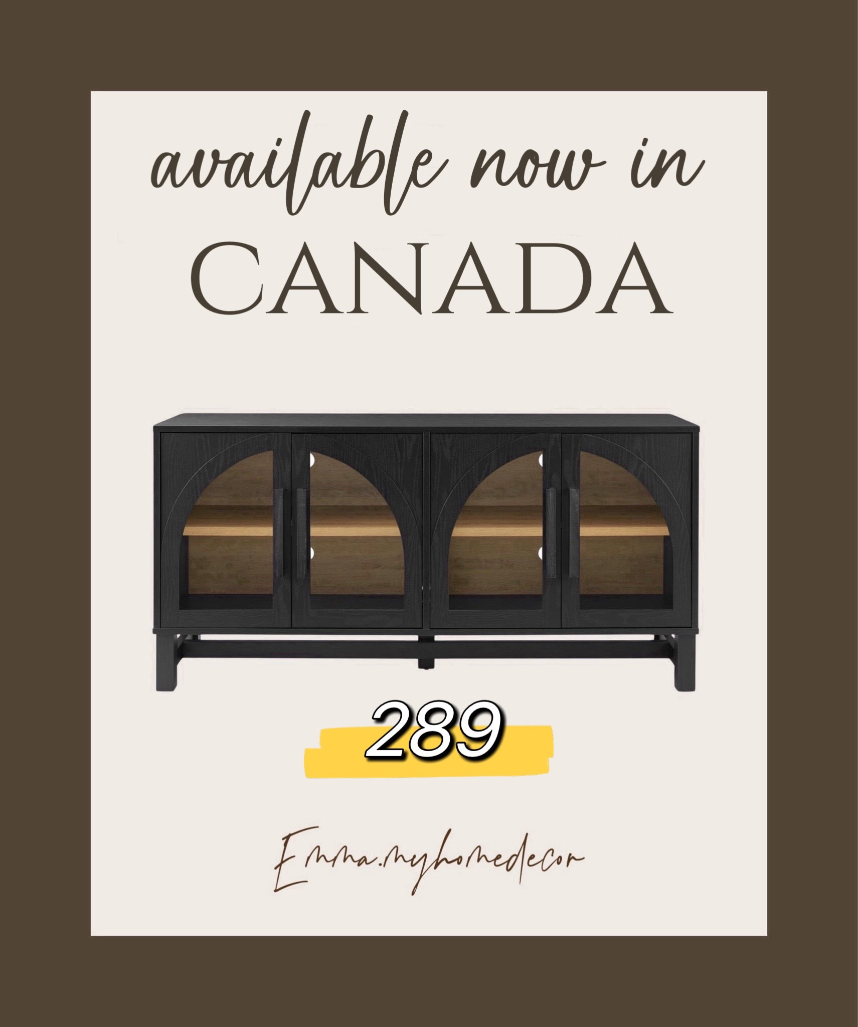Deal of the day! The viral arched cabinet is now available in Canada! Runnn before it's gone! This is so popular and has been running out of stock in US! 



网红柜



#LTKHome #LTKSaleAlert #LTKFindsUnder100