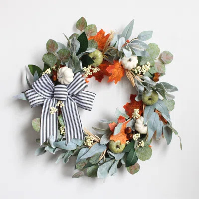 Fall Front Door Wreaths for Thanksgiving Harvest | Wayfair North America