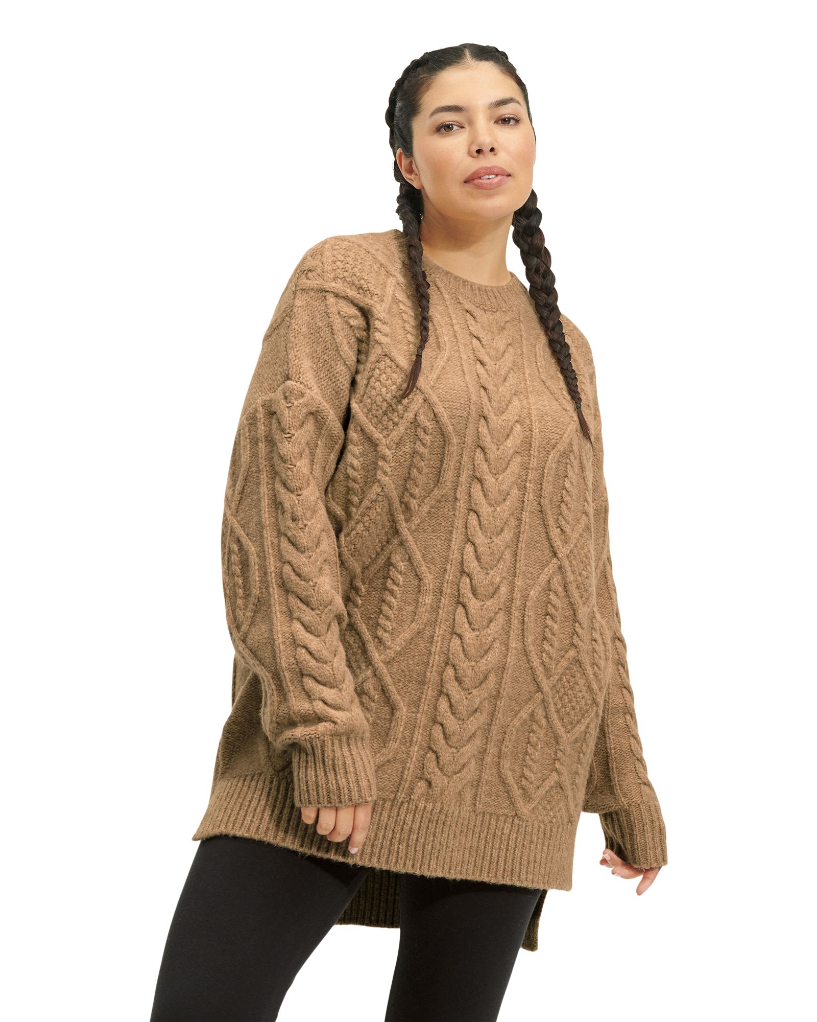 Raelee Cable Knit Sweater Long | UGG® | UGG (US)