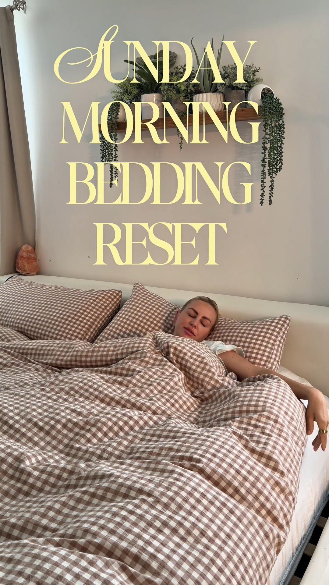 Bedding reset. Quince is def our favorite place to buy good quality bedding!

#LTKdayinmylife #LTKHome #LTKmorningroutine