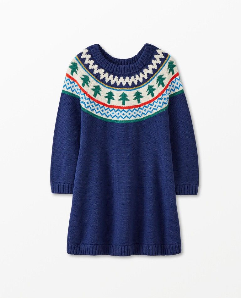 Holiday Sweater Dress | Hanna Andersson