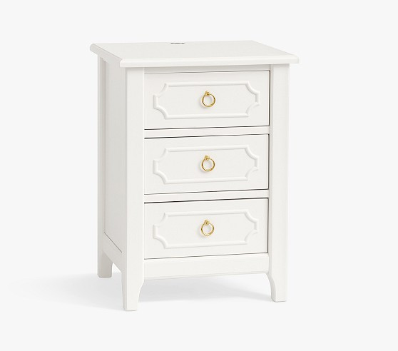 Ava Regency Nightstand with Charging Station and Nightlight (19") | Pottery Barn Kids
