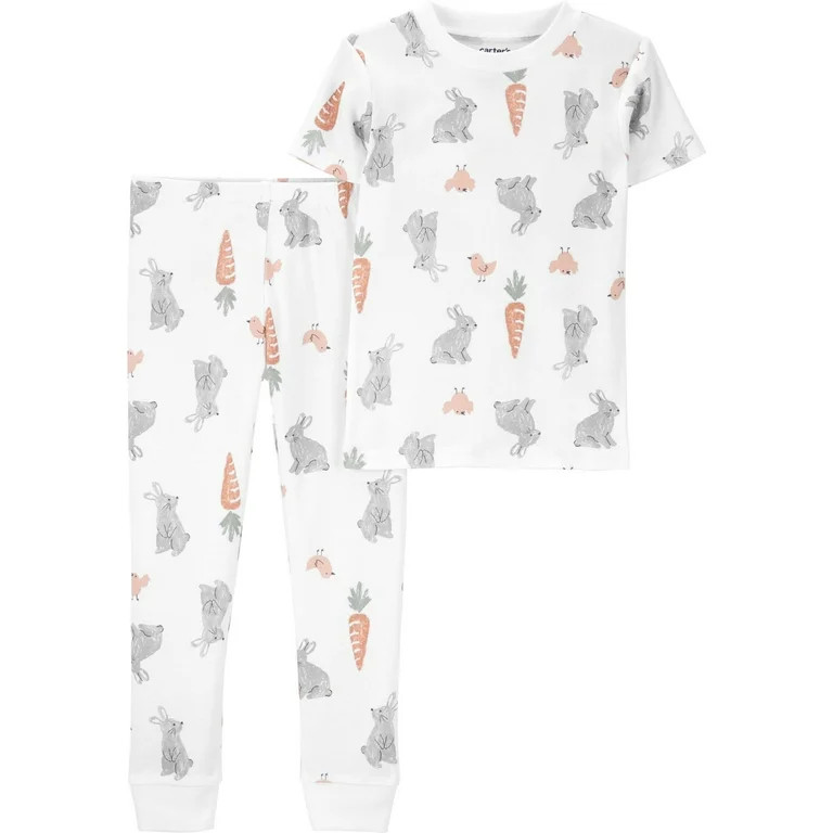 Carter's Child of Mine Baby and Toddler Unisex Easter Pajama Set, 4-Piece, Sizes 12M-5T | Walmart (US)