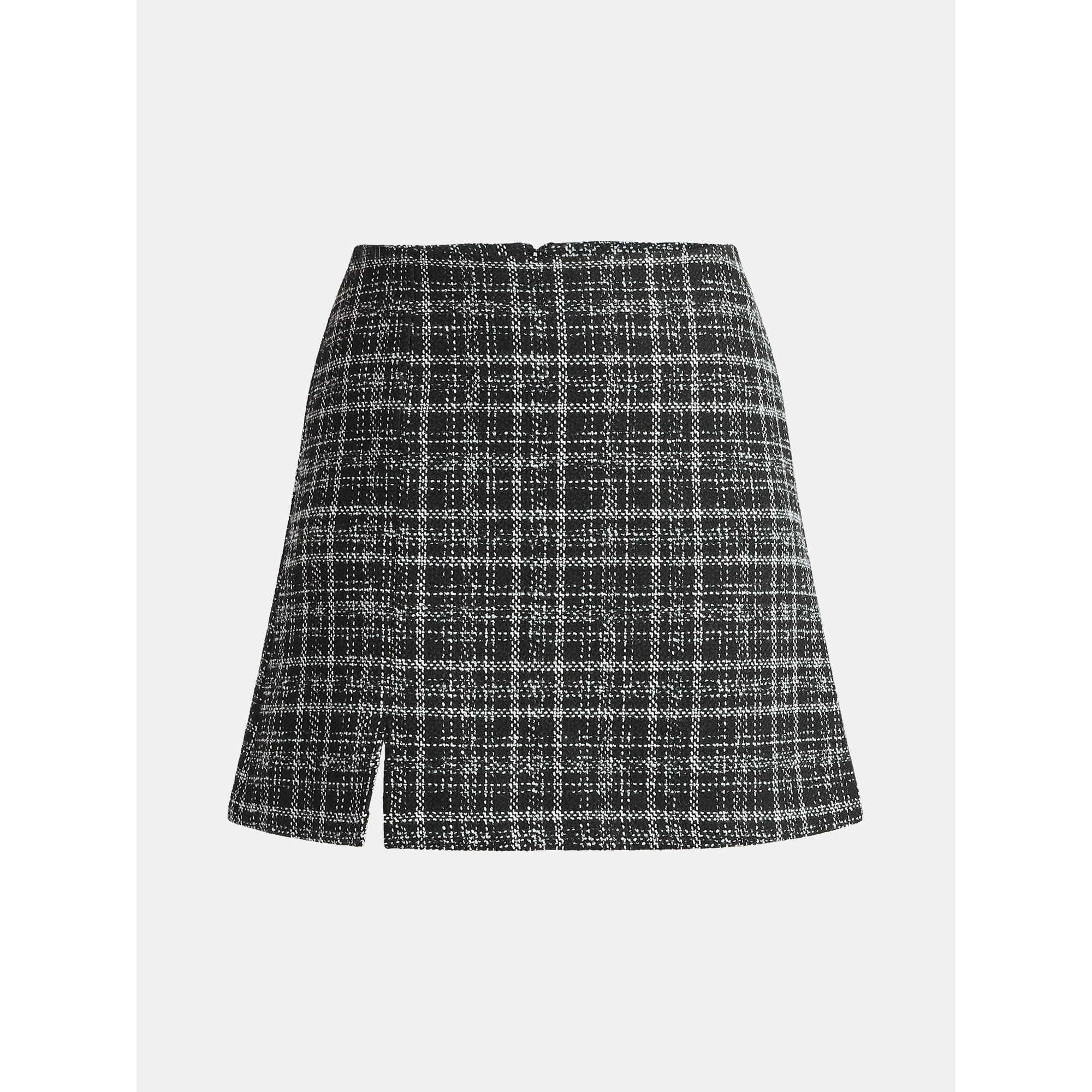 Time and Tru Women's Tweed Mini Skirt, Sizes XS-XXXL - Walmart.com | Walmart (US)