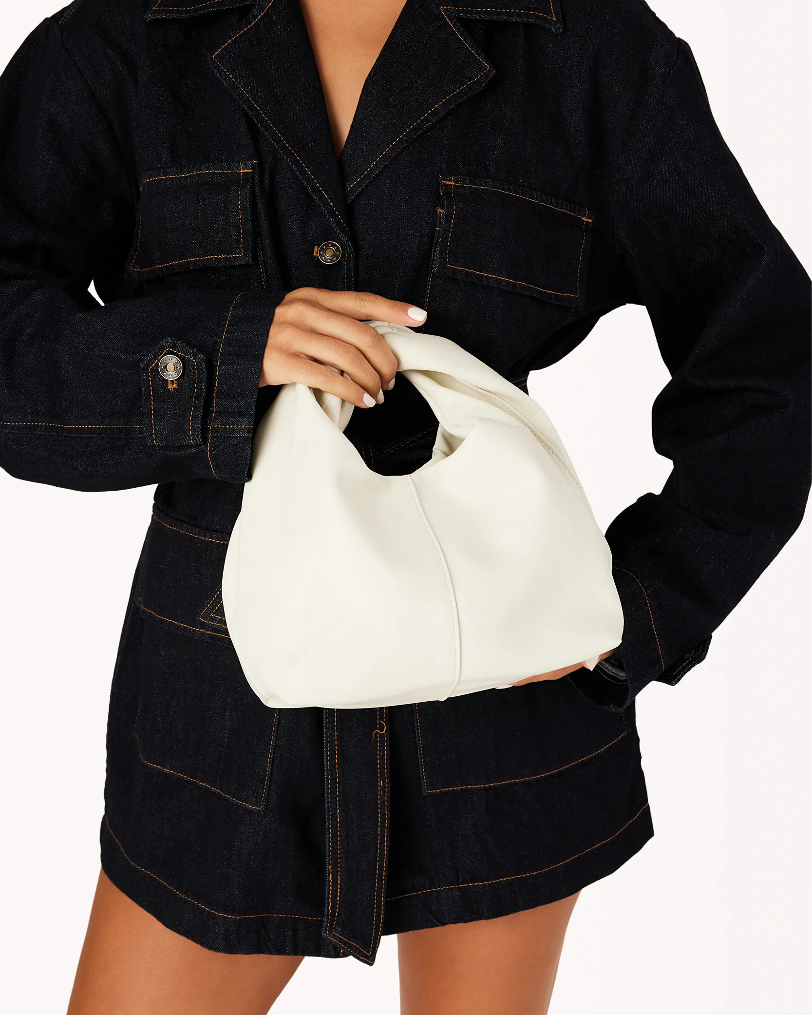 MISTY HANDLE BAG - BONE | Billini (ANZ)