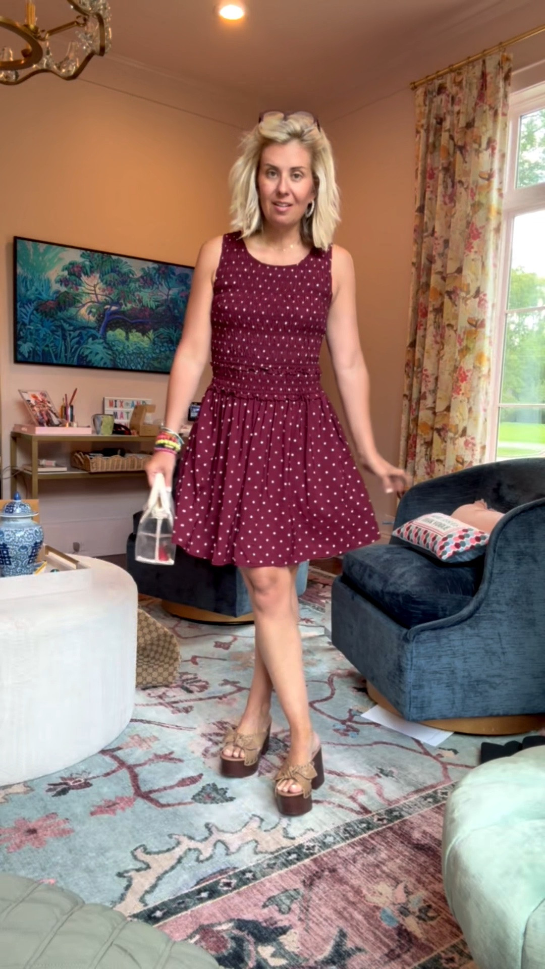 Now this is a perfect game day dress! I’m in a small & 8 shoe. 
*code - Catherine20 at Allie + Bess

#LTKmomlife #LTKOver40 #LTKSeasonal