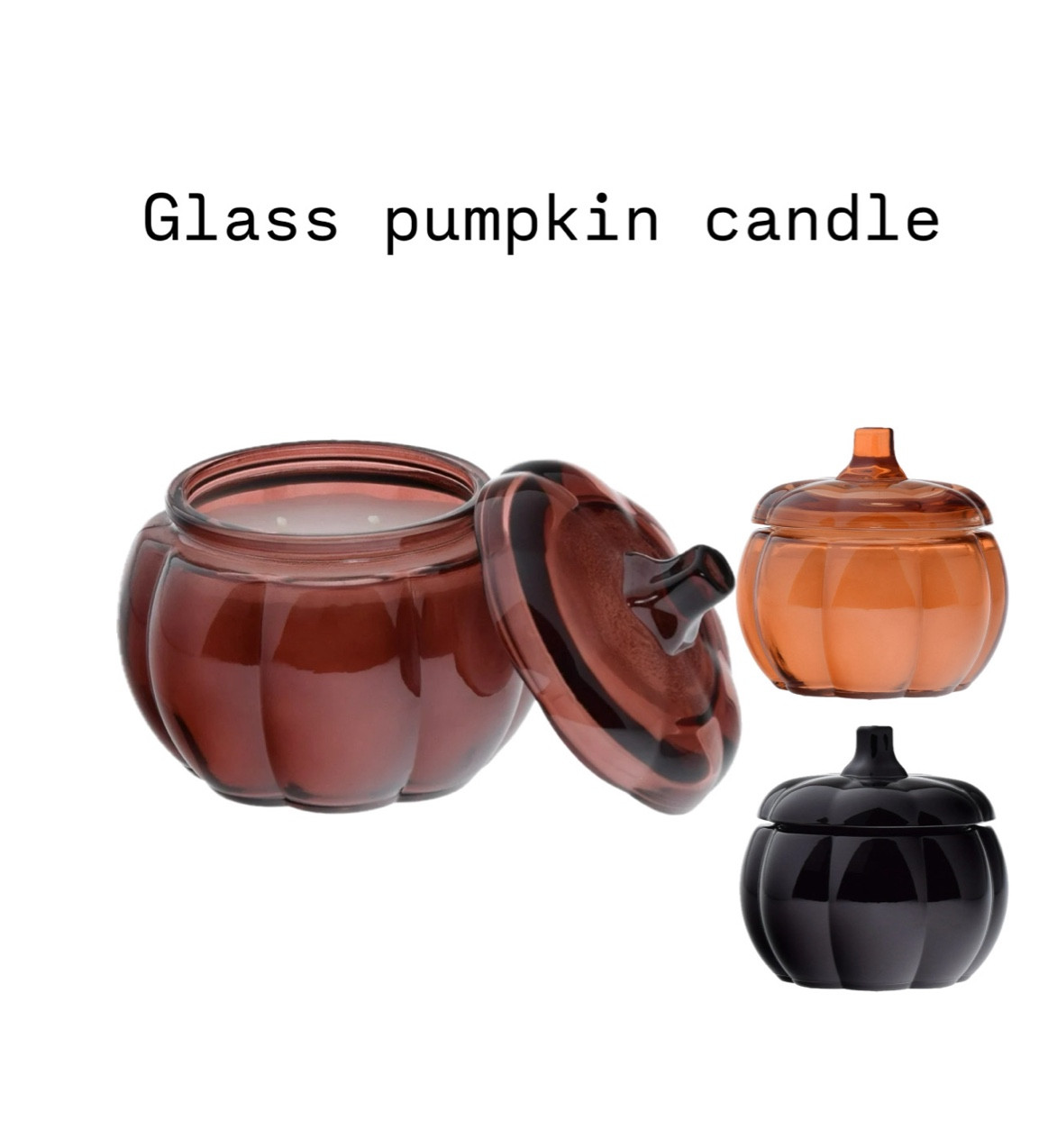 Glass pumpkin jar shaped candle
Two wick
Three scent options 

#LTKHome #LTKSeasonal #LTKFindsUnder50
