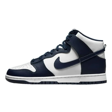 Men s Nike Dunk Hi Retro Championship Navy White/Midnight Navy (DD1399 104) - 9.5 | Walmart (US)