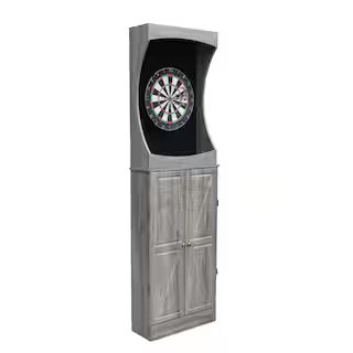 Westwood Free Standing Dart Board and Cabinet Set | The Home Depot