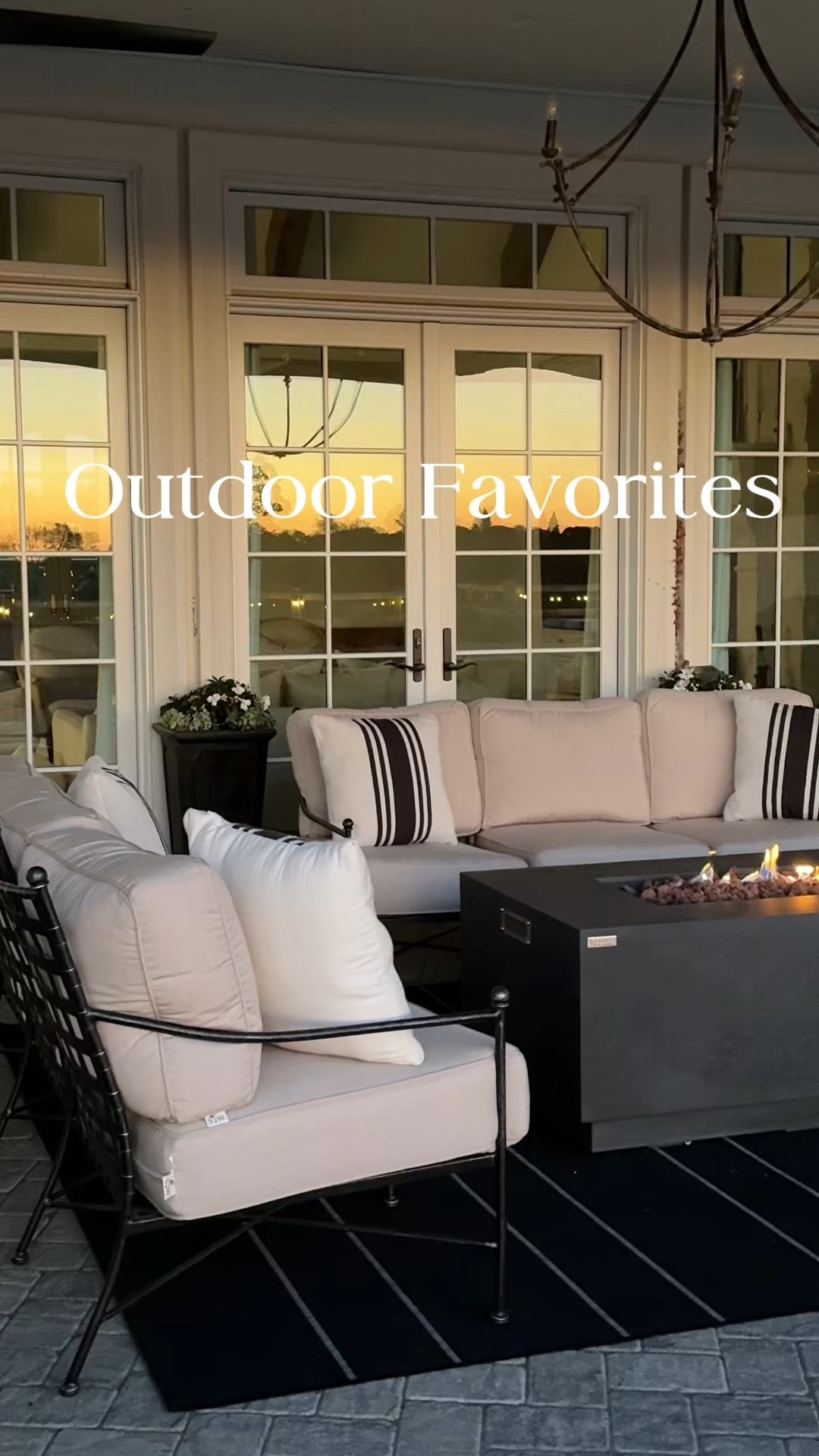 This new concrete smokeless fire table @wayfair has been in my cart for almost 3 years. I knew I wanted one that the propane tank fit inside the table, so there would be no cords to trip on. This one has met all the requirements I had and more! We have used this in the morning over coffee, and so many evenings already!
These eucalyptus chairs are unbelievably comfortable and have made our balcony a place where we want to relax and unwind! This outdoor rug is the most comfortable outdoor rug I have ever walked on! It is such a beautiful neutral, with a neutral pattern, and we absolutely love it!  If you are looking to create a beautiful outdoor space Wayfair has everything you need in one shop!

@shop.ltk #liketkit liketk.it 
#wayfairpartner  #Wayfair @wayfair

#LTKHome #LTKSaleAlert #LTKSummerEdit