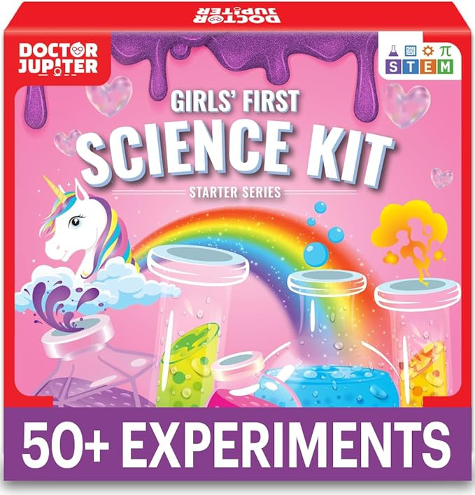 Doctor Jupiter Girls’ First Science Kit for Kids Ages 4-5-6-7-8-9-10-11-12 | Birthday Gift Idea... | Amazon (US)