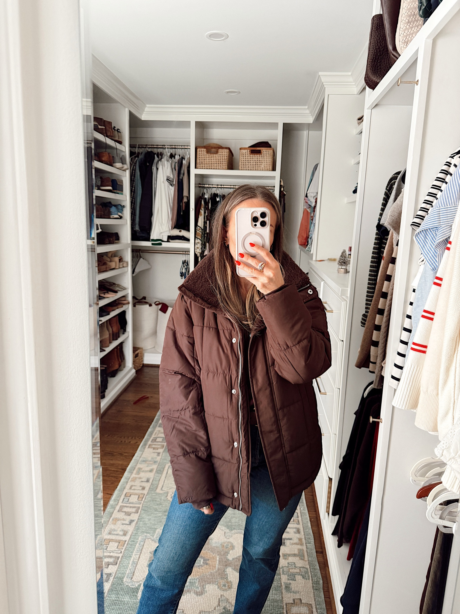 Love this fleece lined puffer for the winter!

#LTKootd #LTKSeasonal