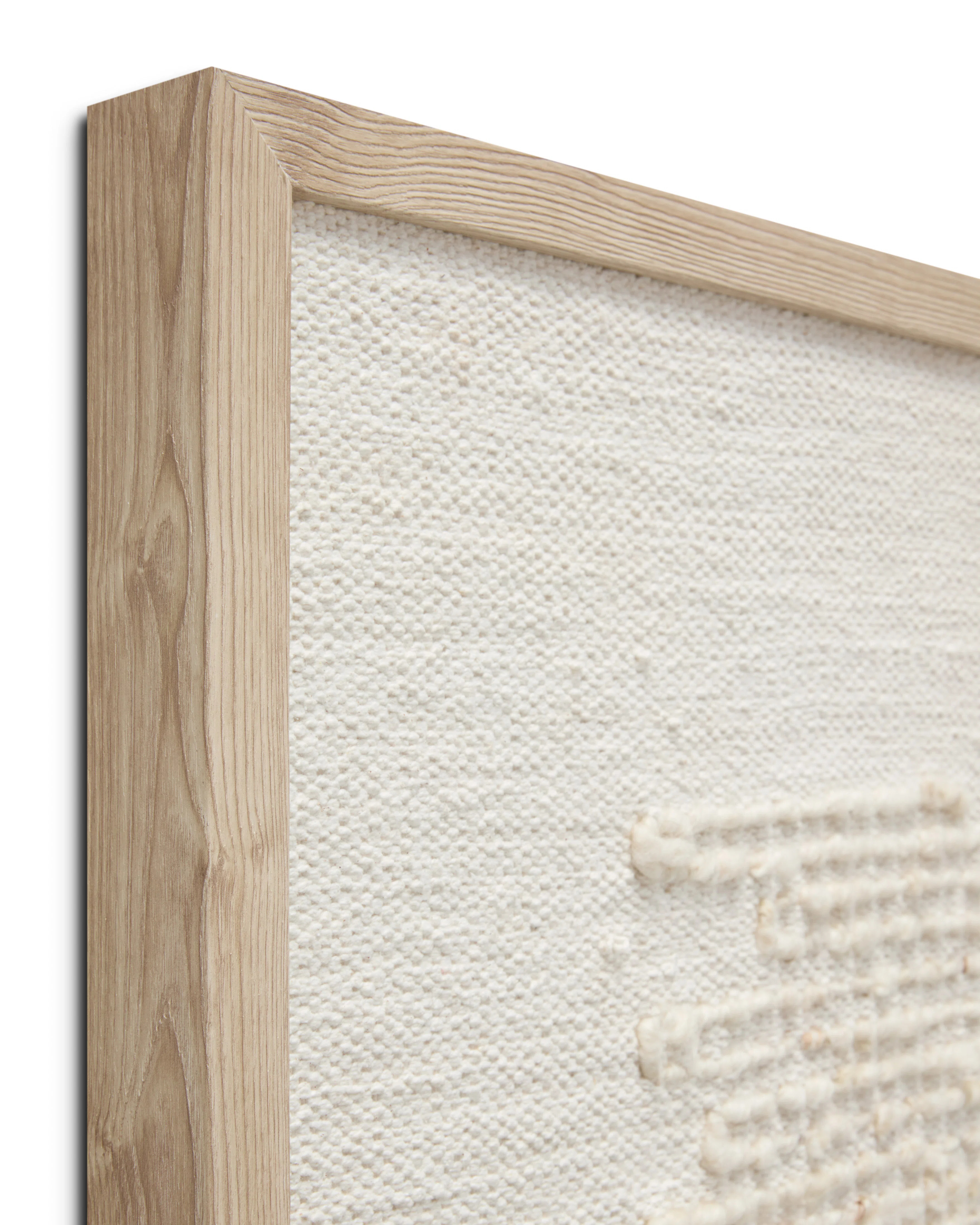 Amber Lewis x Loloi Mendocino Beige / Ivory 2'-6" x 3'-6" Wall Art | Wayfair North America