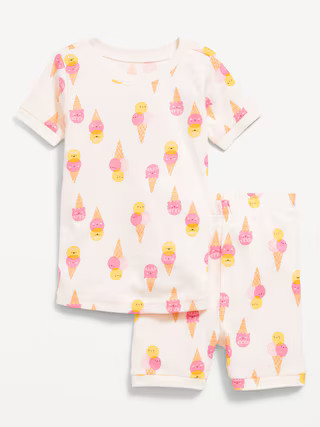Printed Snug-Fit Pajama Set for Toddler & Baby | Old Navy | Old Navy (US)
