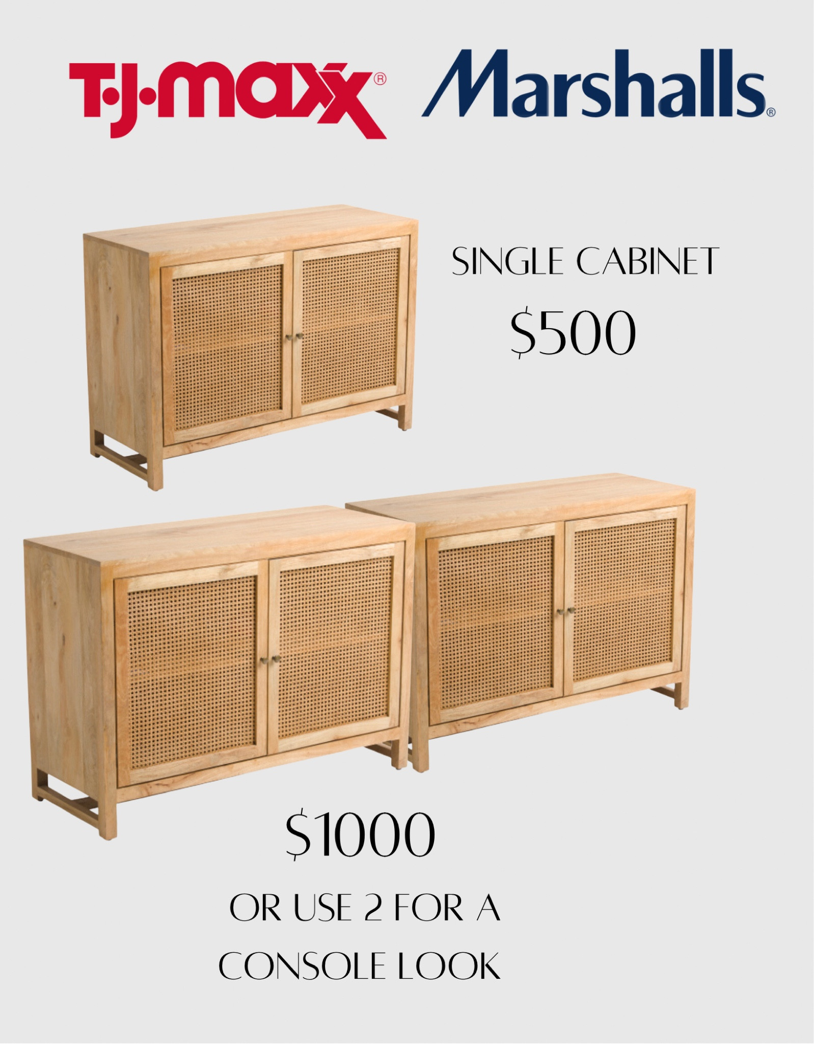 Wood and cane cabinet 

#LTKFind #LTKhome #LTKstyletip