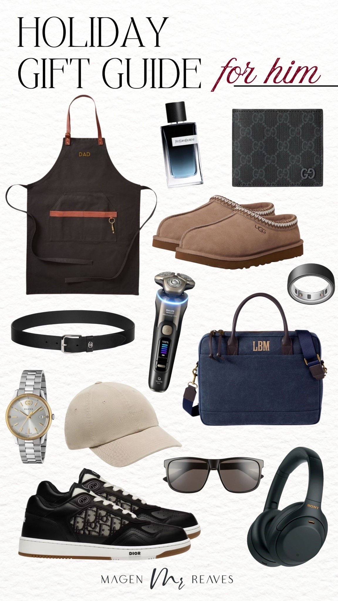 Holiday gift guide for him!!

gift guide, men’s gifts, mends presents, apron, ugg slippers, men’s designer finds, cologne

#LTKGiftGuide #LTKHoliday