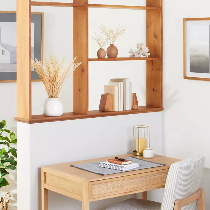 17.5" Faux Wheat Grass Foliage Potted Plant - Hearth & Hand™ with Magnolia | Target