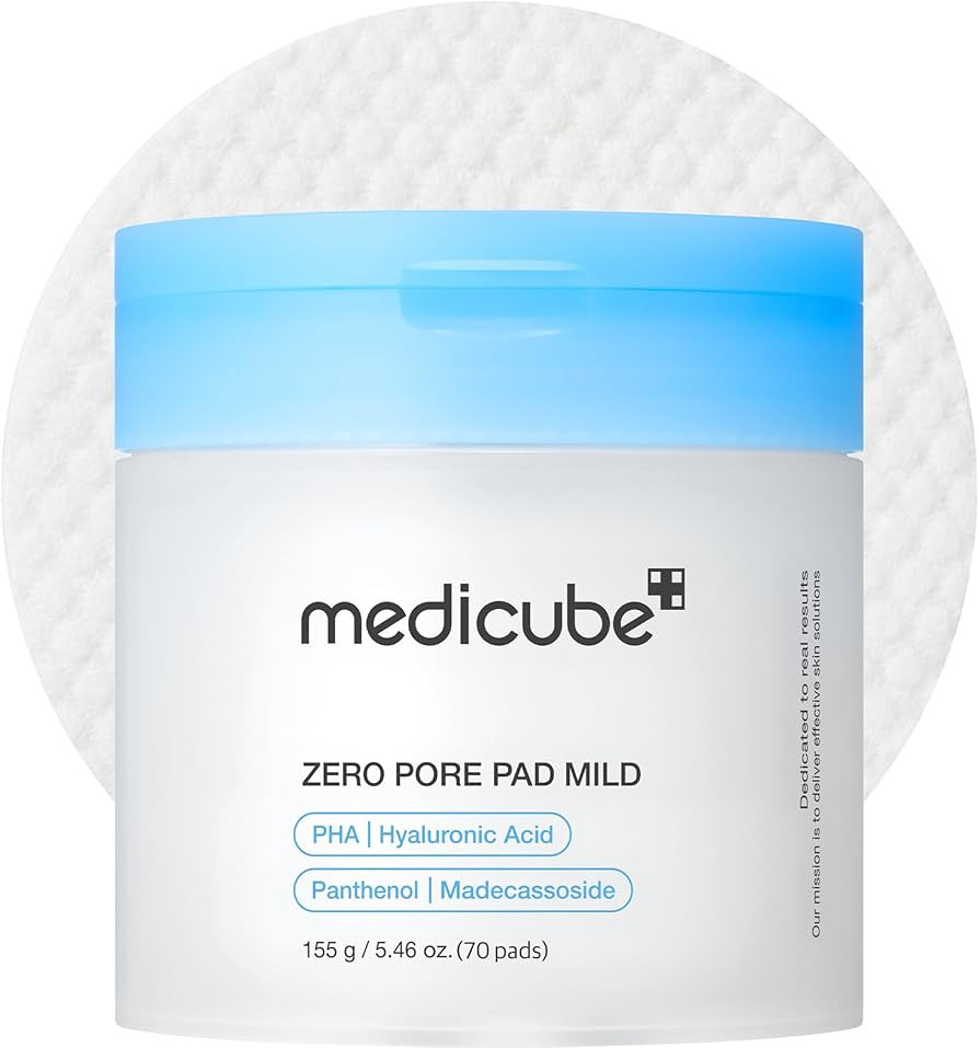 medicube Zero Pore Pads Mild 2.0 (70 units) - Gentle Calming Toner Pads for Exfoliation, Minimizi... | Amazon (UK)