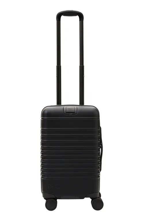 Béis The Small Carry-On Roller Suitcase in All Black at Nordstrom | Nordstrom