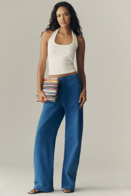 Pistola Wren Relaxed High-Rise Wide-Leg Cargo Pants | Anthropologie (US)