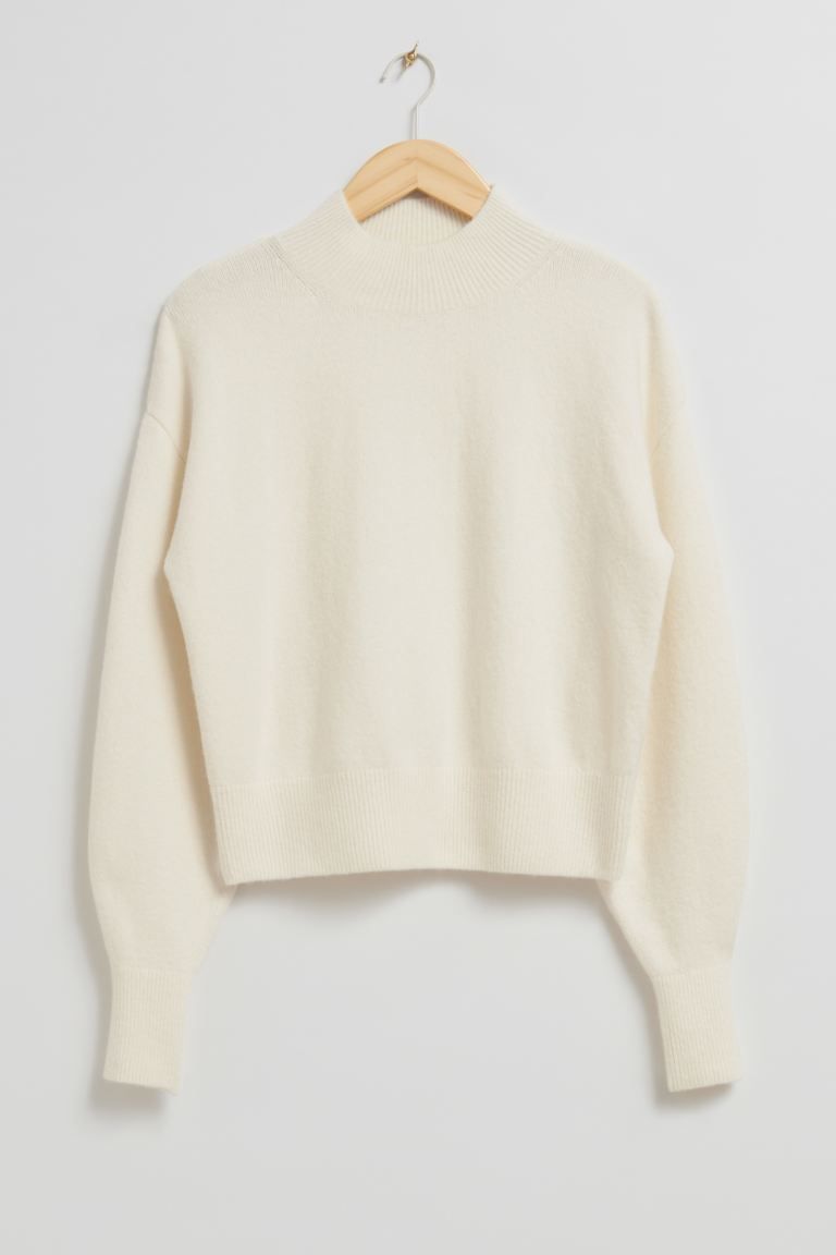 Mock-Neck Sweater | H&M (UK, MY, IN, SG, PH, TW, HK)