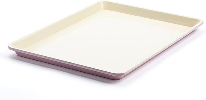 GreenLife Bakeware 18” x 13” Half Cookie Sheet Baking Pan, Non-Toxic PFAS-Free Healthy Cerami... | Amazon (US)