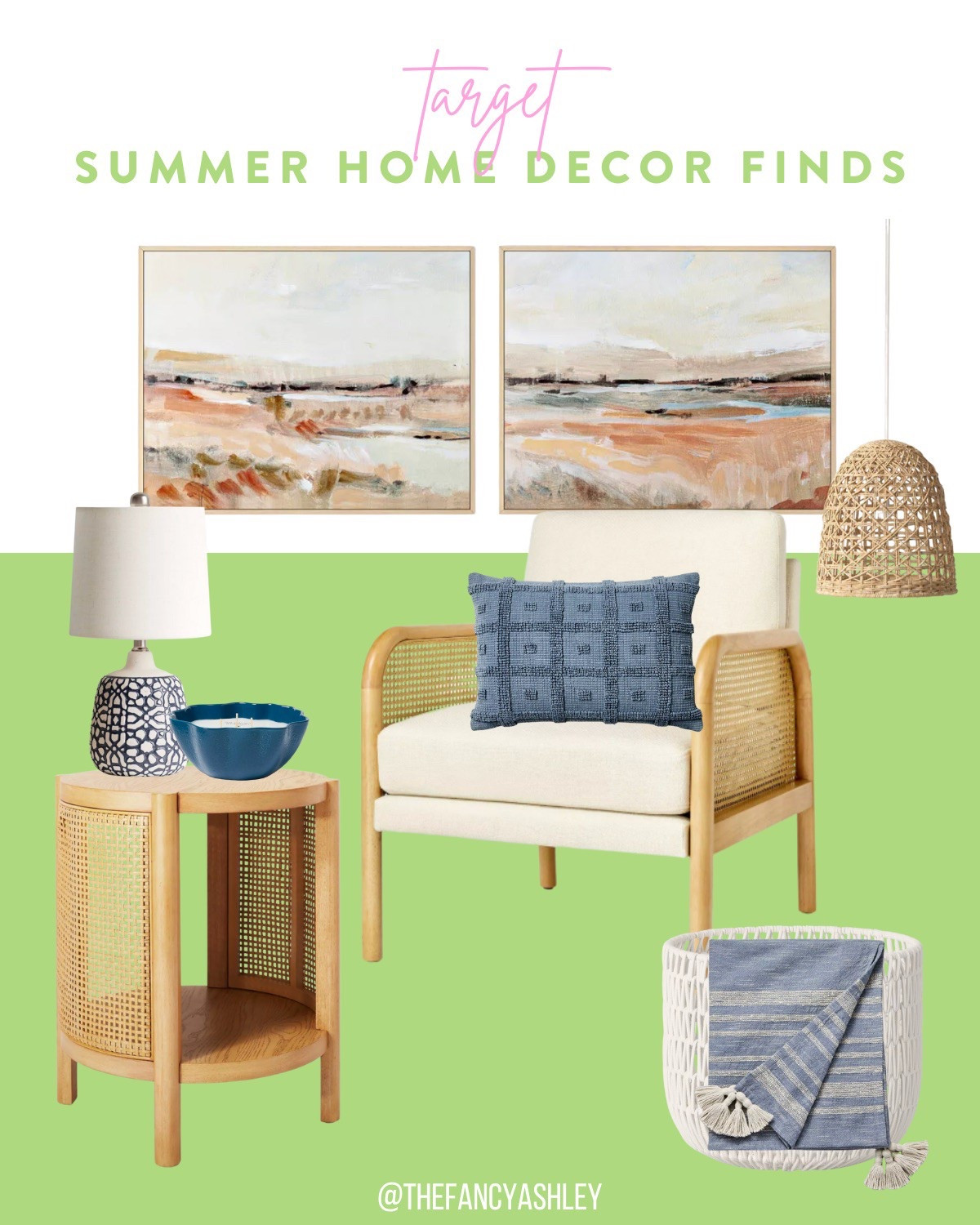 Target's summer home decor is SO good right now—it's warm, welcoming, and instantly gives you those relaxed coastal vacay vibes. 

#LTKSummerEdit #LTKHome #LTKStyleTip