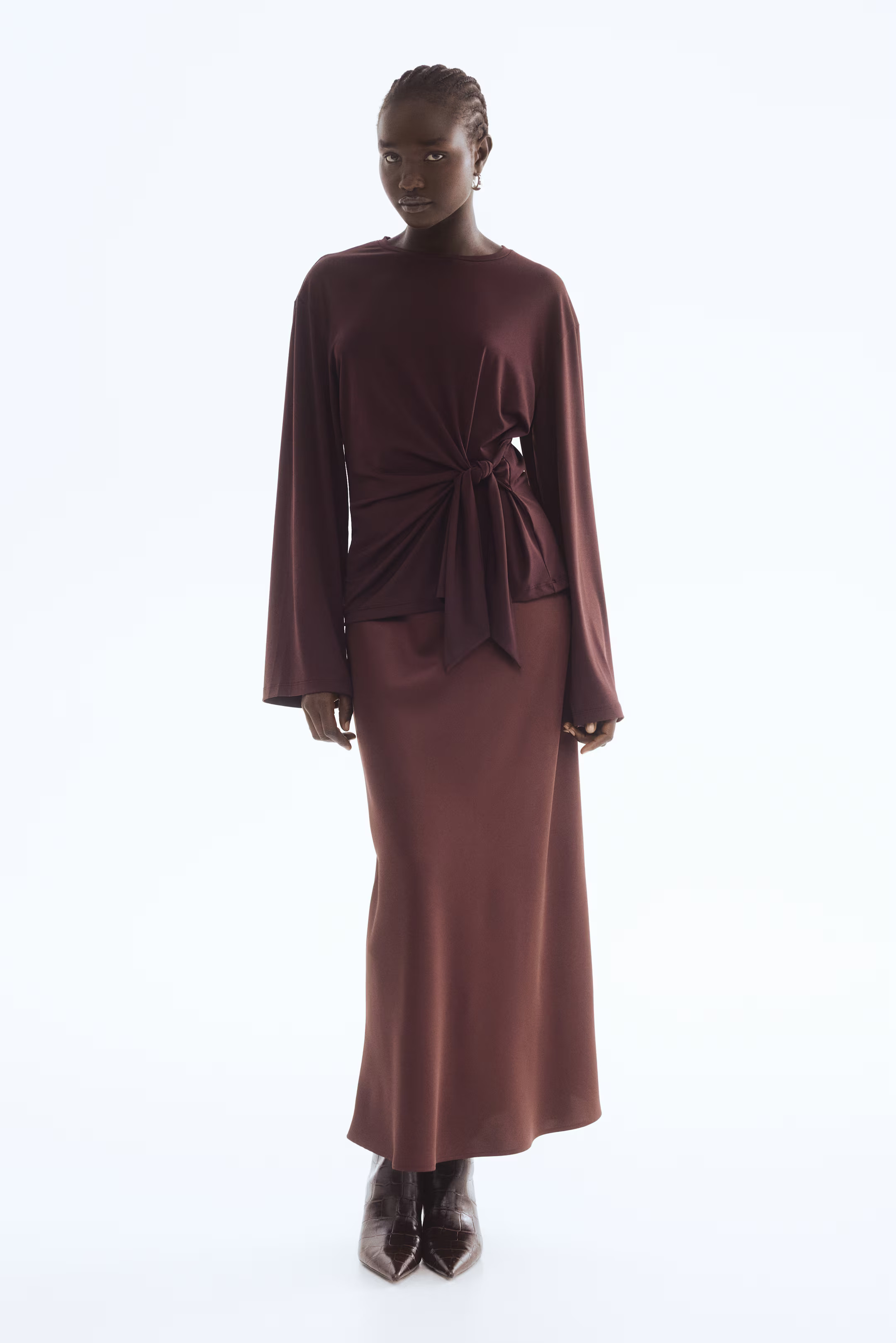 Tie-detail top | H&M (UK, MY, IN, SG, PH, TW, HK)