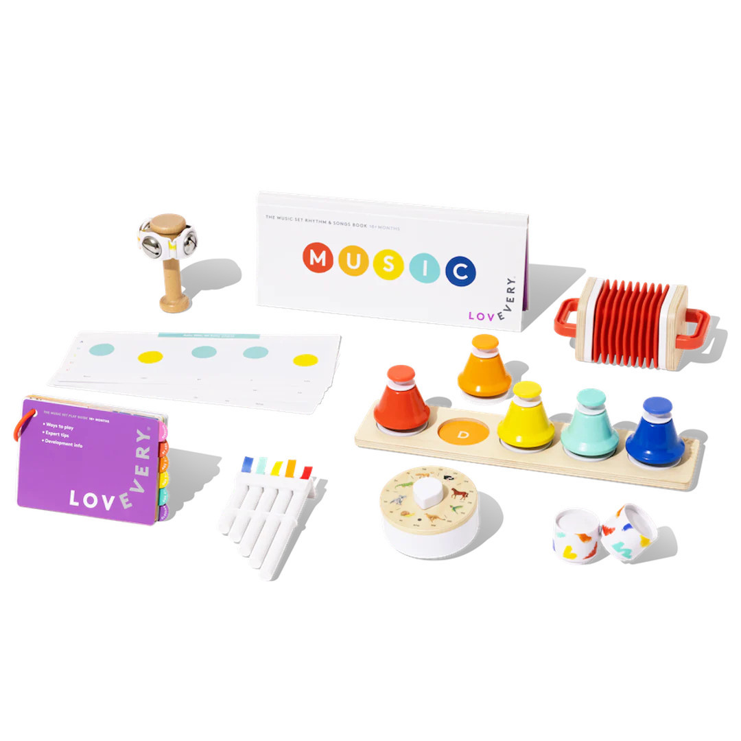 Lovevery Music Set | The Music Set | Montessori Music Toys | Musical Intruments For Babies And Toddlers | LOVEVERY