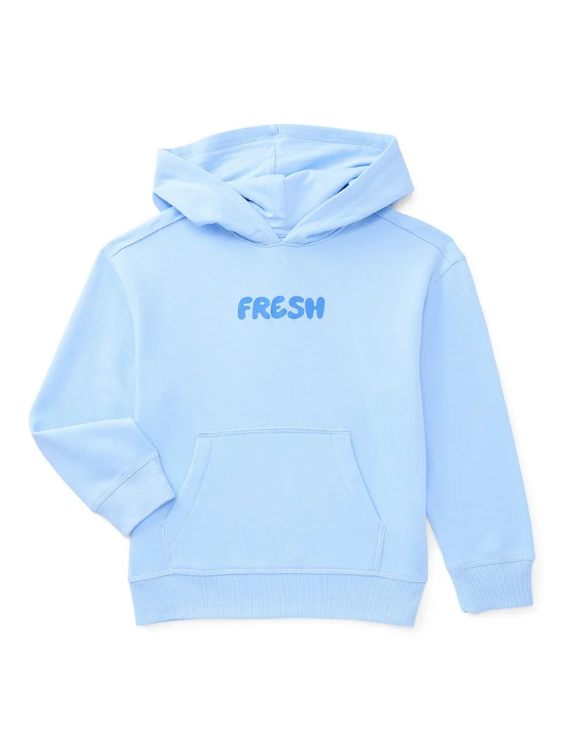 Wonder Nation Little Boys Graphic Hoodie, Sizes 4-10 | Walmart (US)