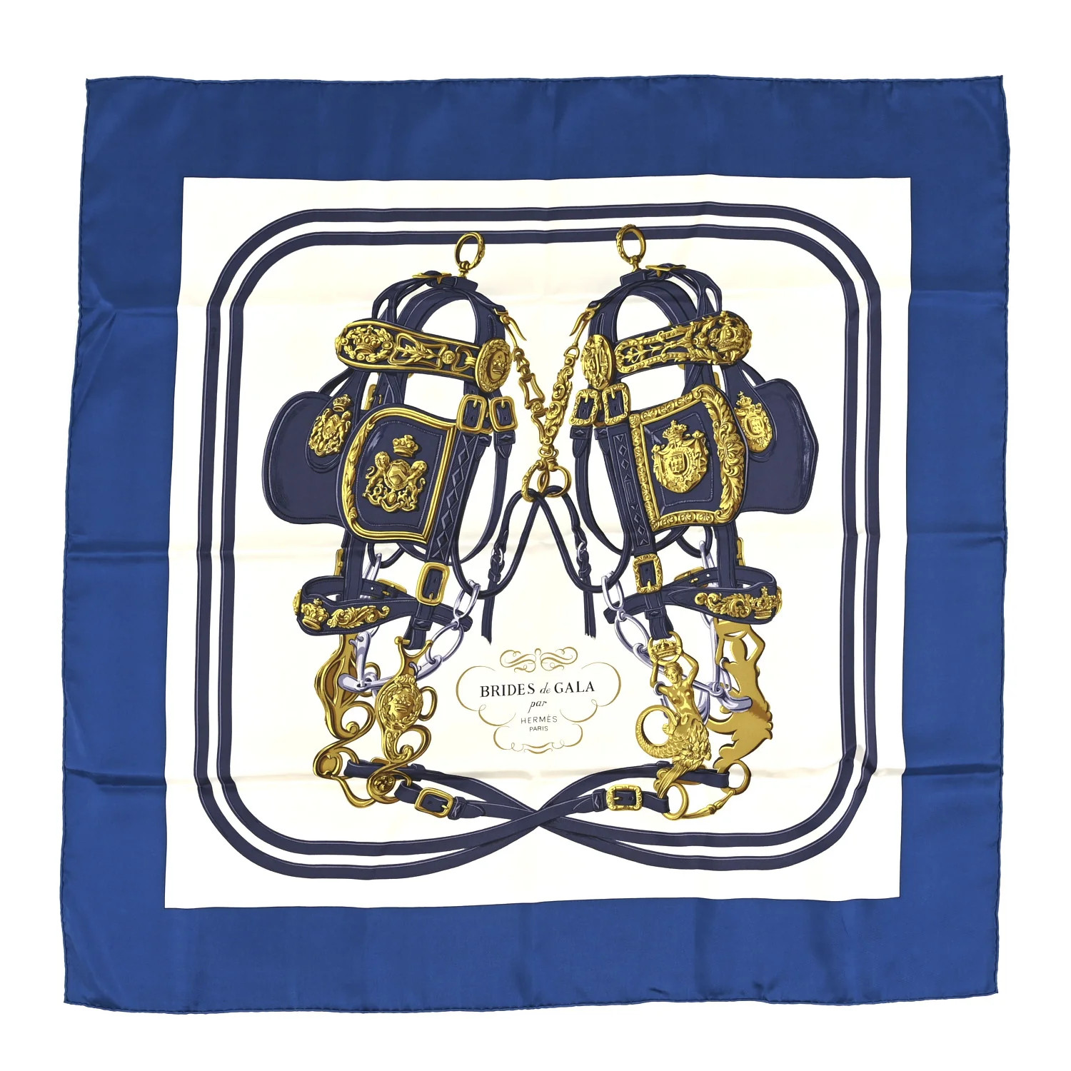 Hermes Silk Brides De Gala Scarf 90 1802222 | FASHIONPHILE (US)
