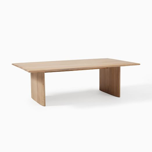 Anton Solid Wood Coffee Table - Rectangle | West Elm (US)