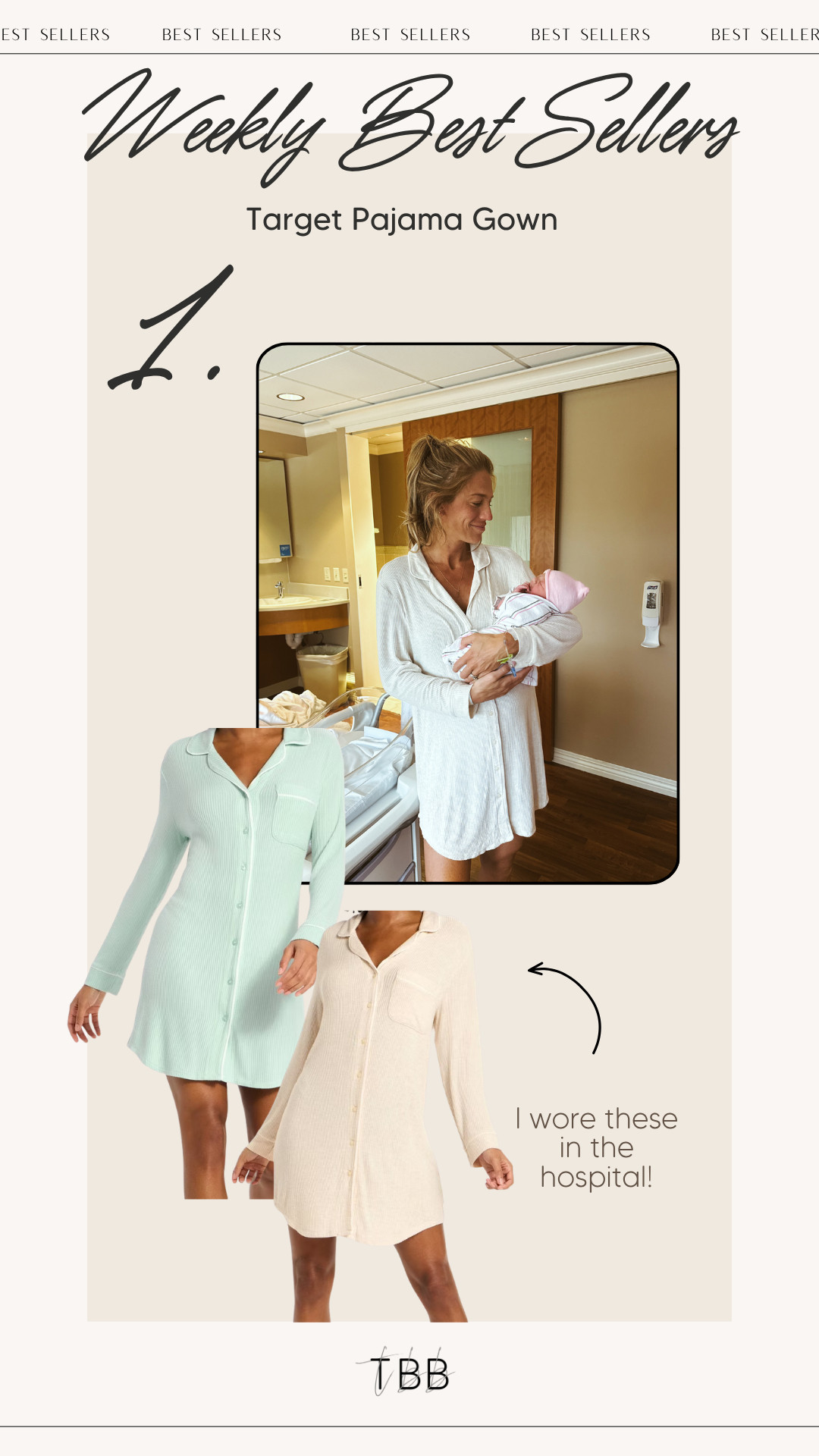 This pj dress was perfect for the hospital and I love to wear it at home too! I’m wearing a medium. 

 

#LTKTall #LTKmomlife #LTKHome