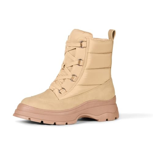 Amazon Essentials Women's Lace Up Puffer Boot | Amazon (US)