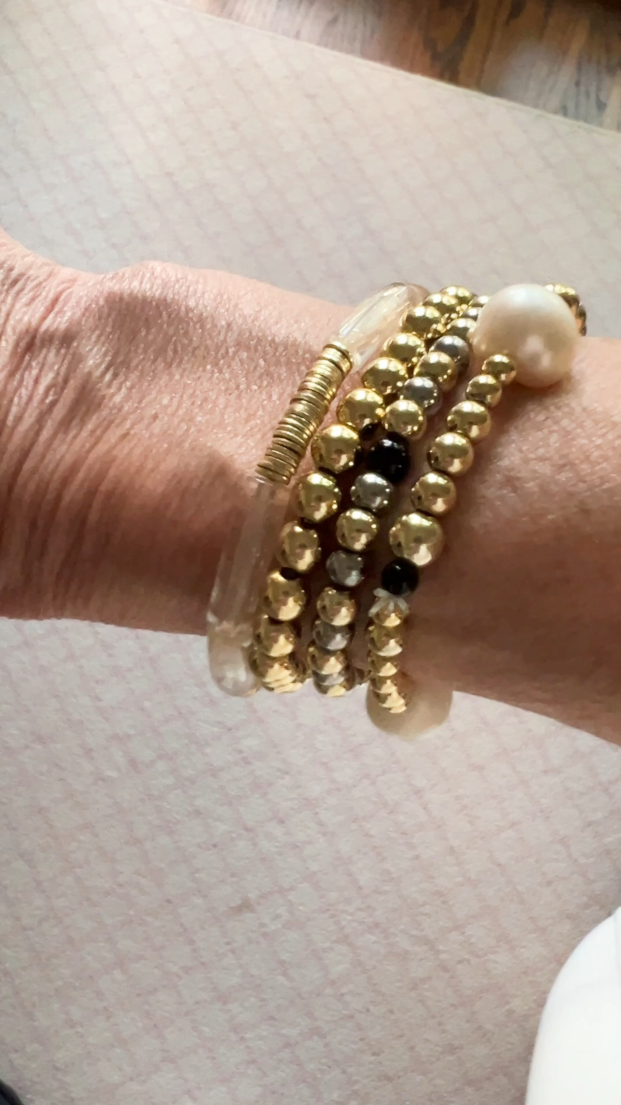 Stack attack! This bracelet stack will go with everything in your closet! Take 20% off your entire order with code ENB20!

#LTKStyleTip #LTKVideo #LTKFindsUnder100