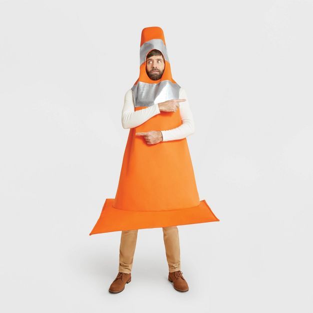 Adult Construction Cone Halloween Costume Tunic One Size - Hyde & EEK! Boutique™ | Target