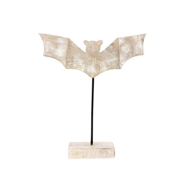 Weathered Bat Decorative Sculpture | Cailini Coastal