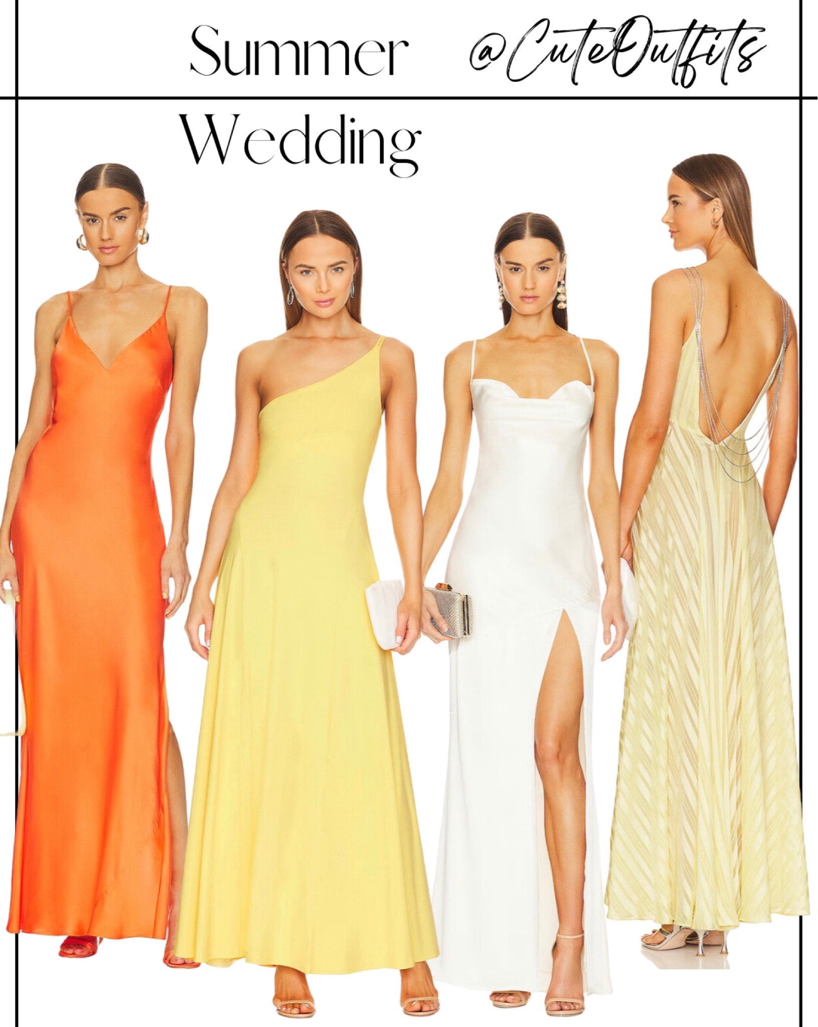 Summer wedding guest dress
Yellow summer dress 
Orange summer dress 

#LTKSeasonal #LTKTravel #LTKSaleAlert #LTKU #LTKfitnessgoals #LTKWedding #LTKootd